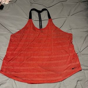 Nike racer back tank